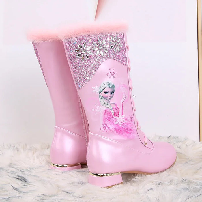 Elsa Printed Long Boots