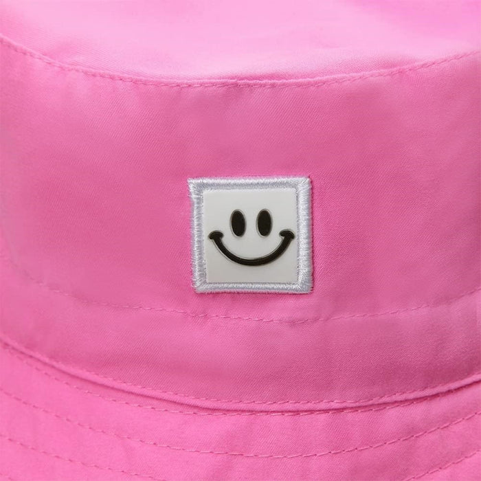 Smiley Emoji Patch Toddler Sun Hat