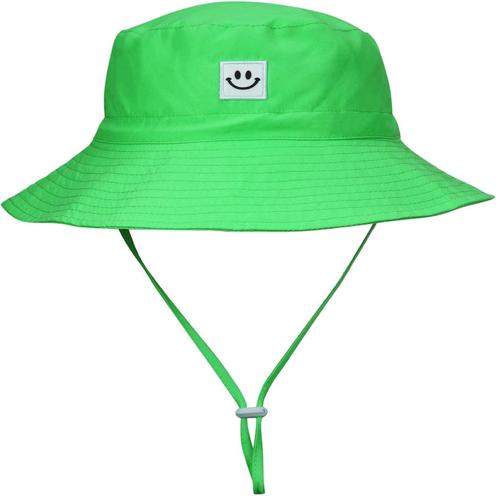 Smiley Emoji Patch Toddler Sun Hat