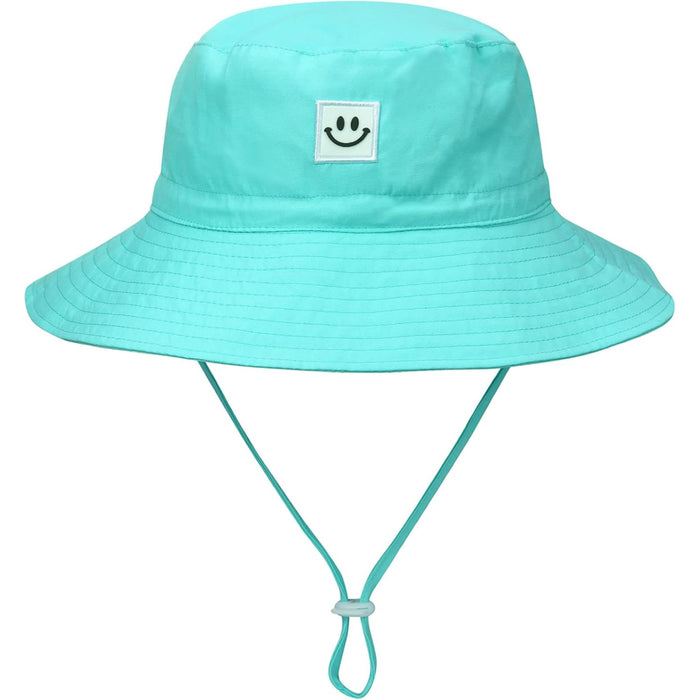 Smiley Emoji Patch Toddler Sun Hat