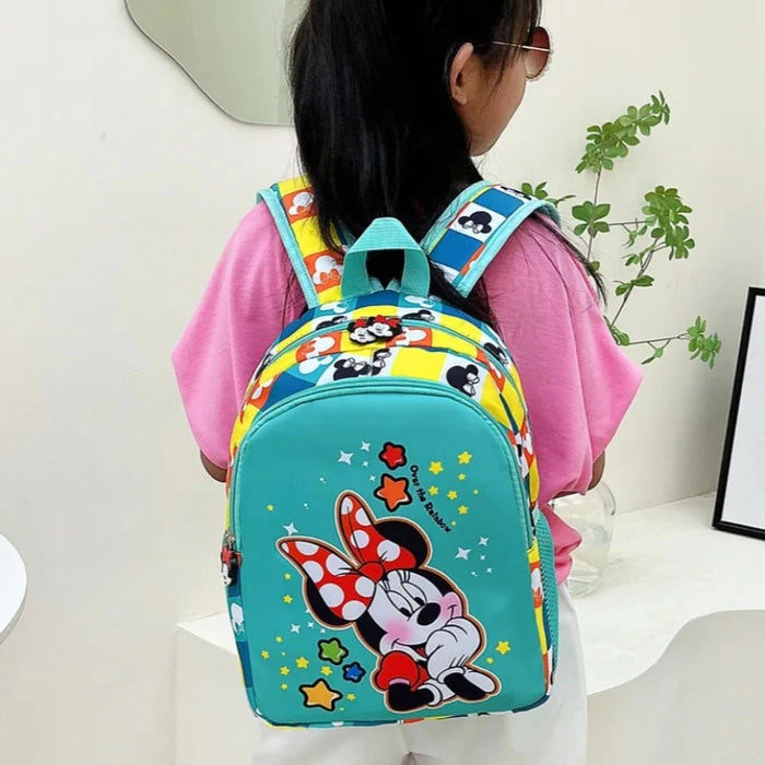 Mickey And Minnie Printed Backpack