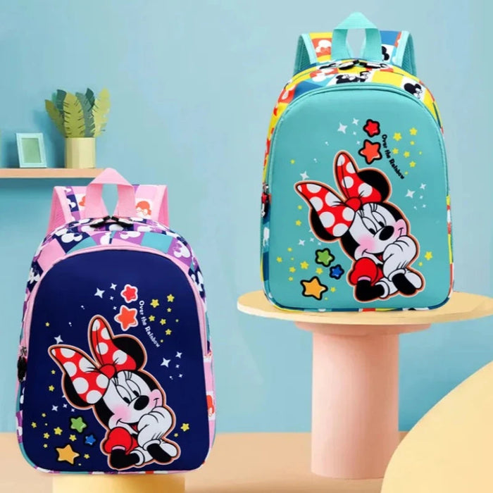 Mickey And Minnie Printed Backpack