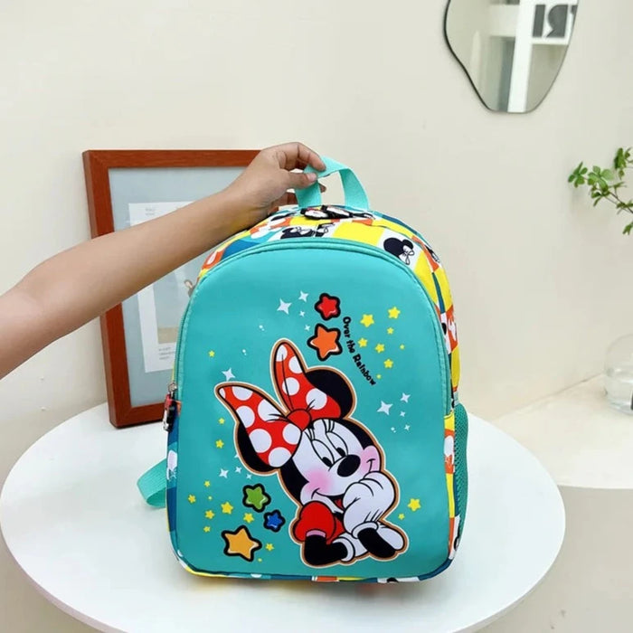 Mickey And Minnie Printed Backpack