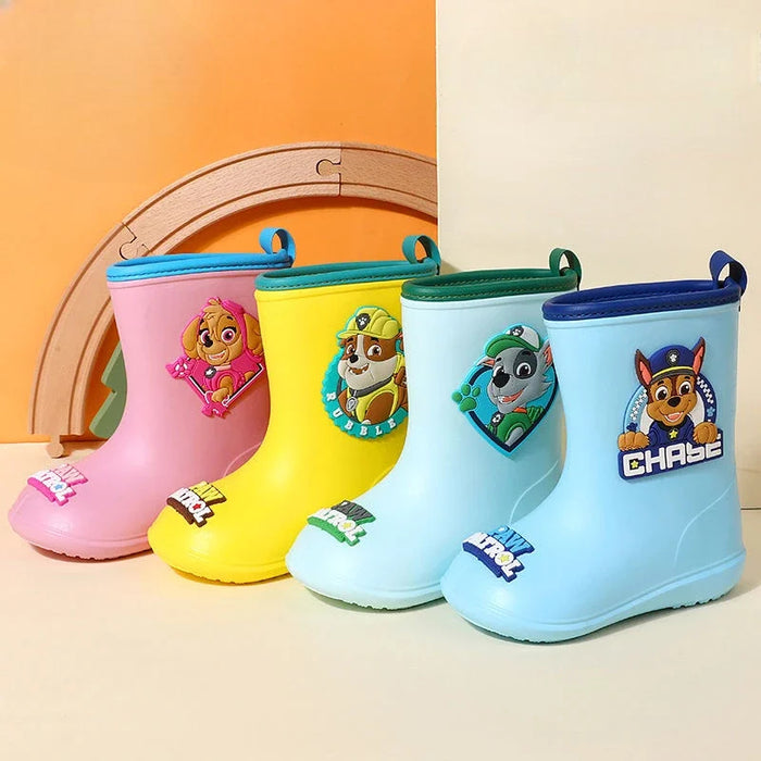 Paw Patrol Anime Character Themed Children Rain Shoes