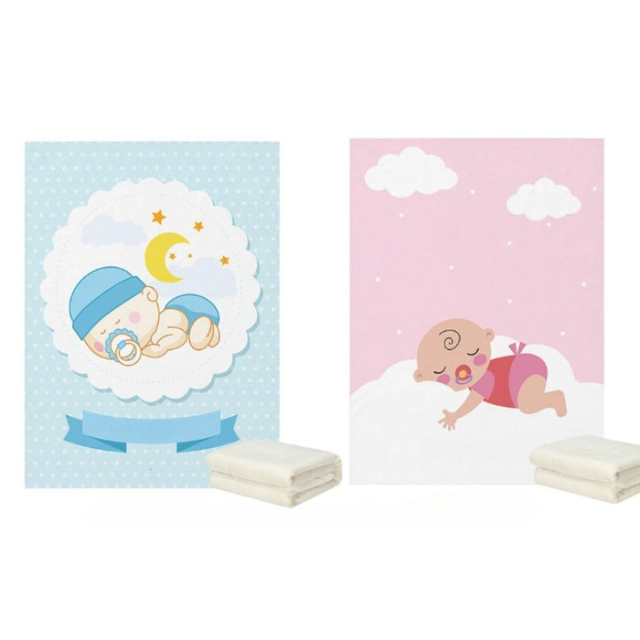 Personalized Dreamy Naptime Illustrations Blankets