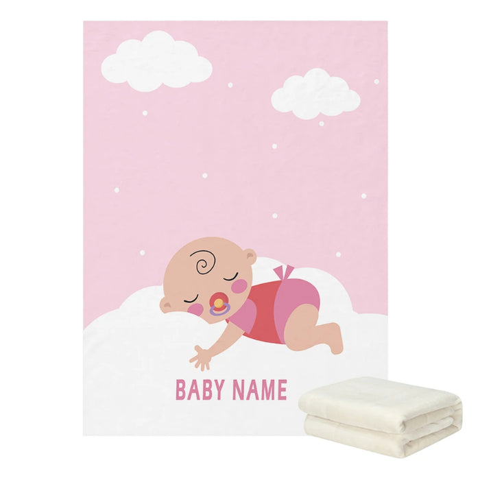 Personalized Dreamy Naptime Illustrations Blankets