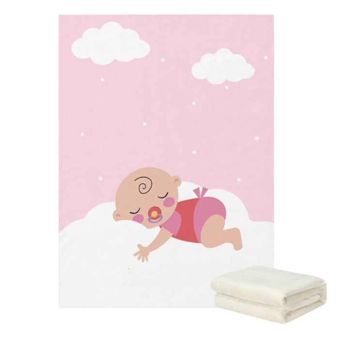 Personalized Dreamy Naptime Illustrations Blankets