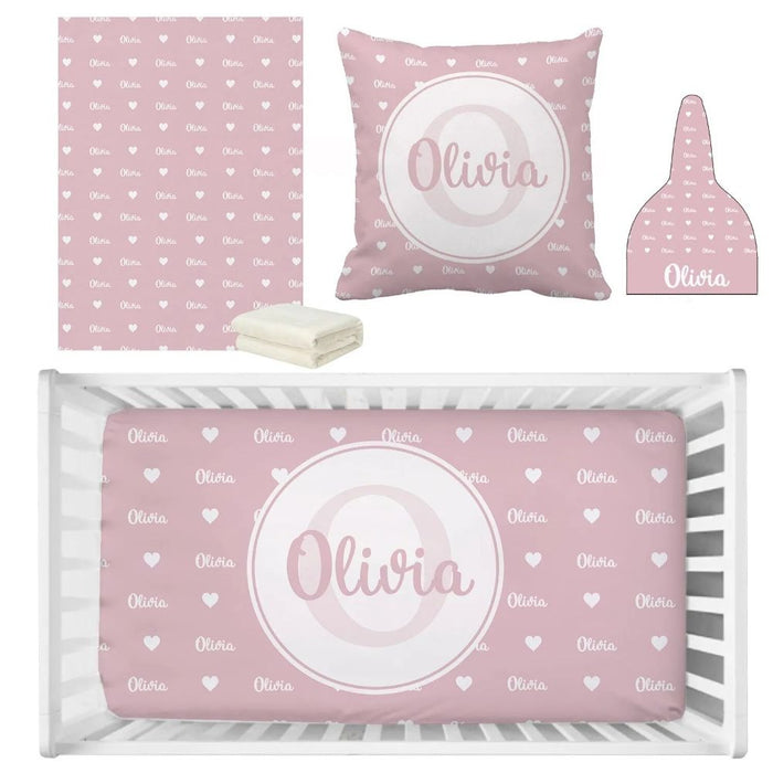 Personalized Toddler Birthday Bedding Set