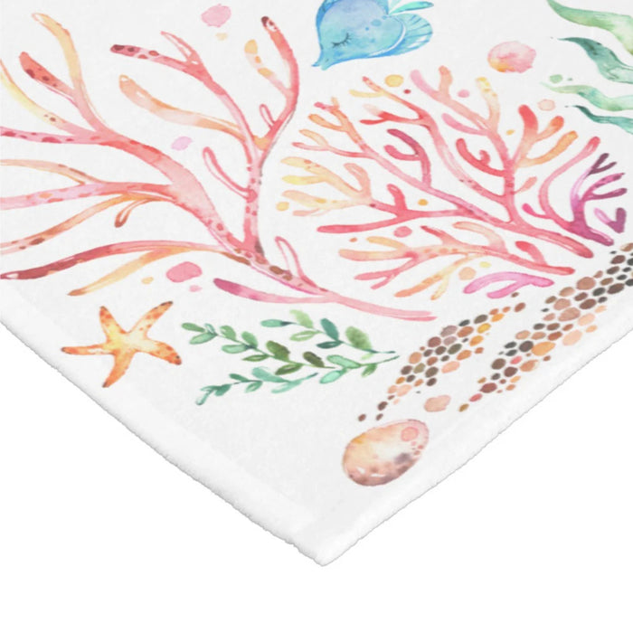 Personalized Underwater Whimsy Patterned Blankets