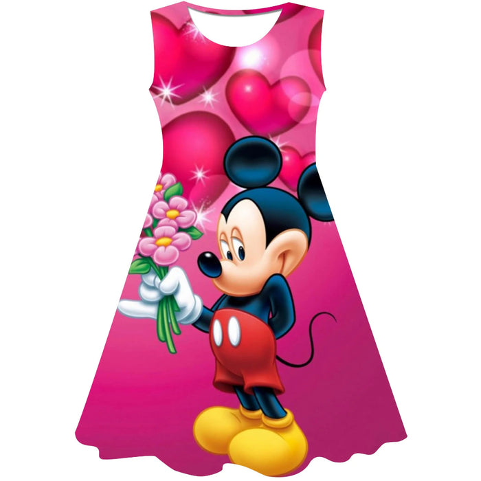 Polka Dot Cartoon Animated Costume Dress