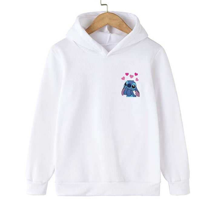 Cartoony Print Long Sleeve Sweatshirt