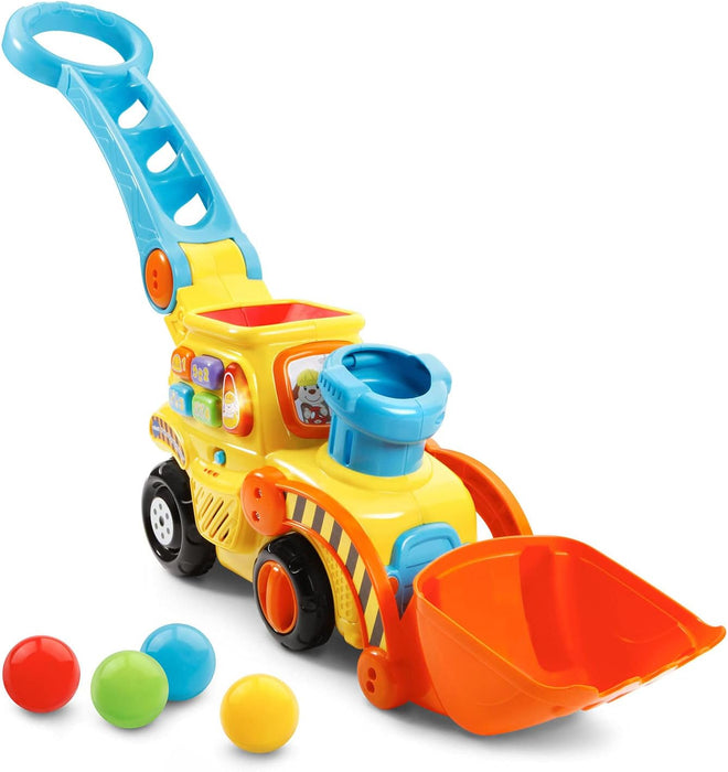 Push And Pop Bulldozer Toy