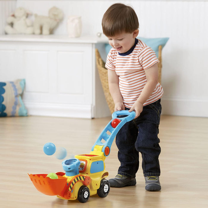 Push And Pop Bulldozer Toy