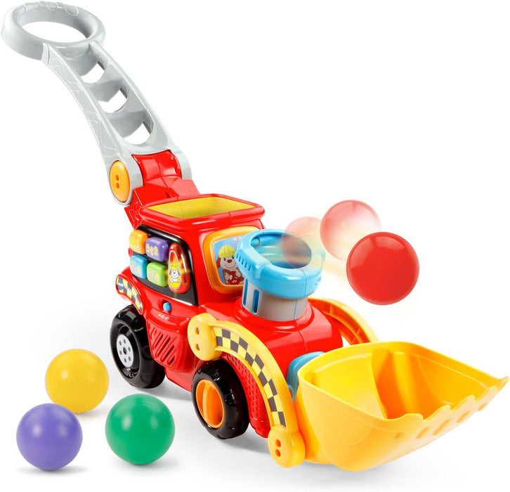 Push And Pop Bulldozer Toy