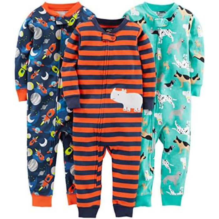 Playful Patterns Baby Pajamas