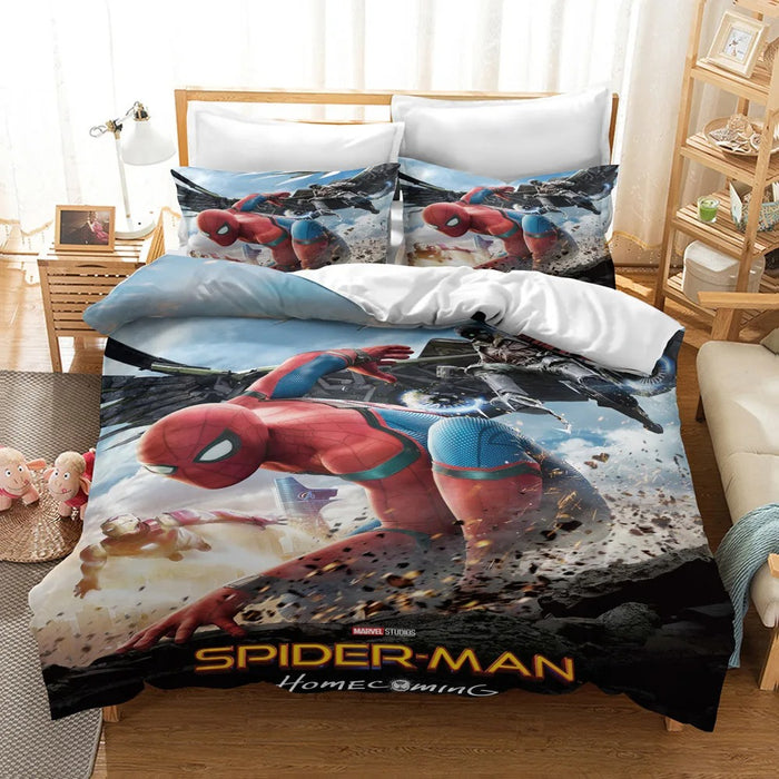 Spiderman Bedding Set