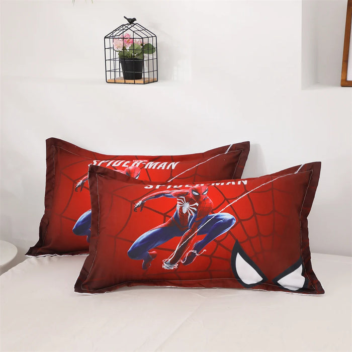 Spiderman Printed Bedding Set