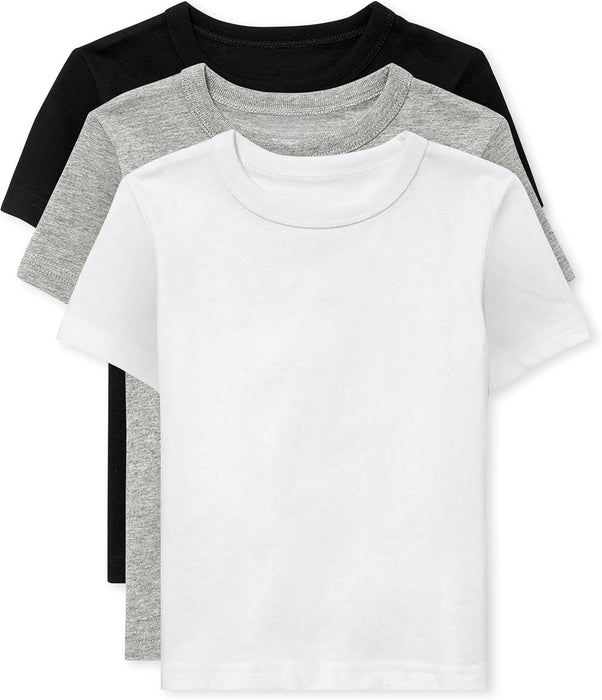 Toddler Basic Short Sleeve Tee Pack Of 3