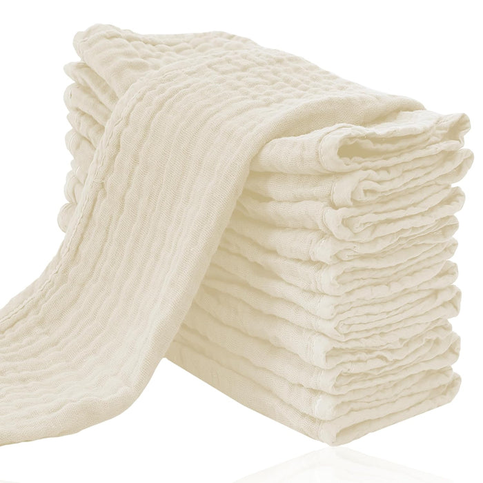 Ultra Soft Muslin Washcloths