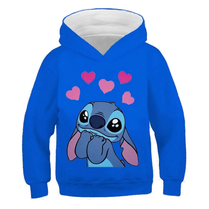 Vibrant Character Themed Youth Hoodie