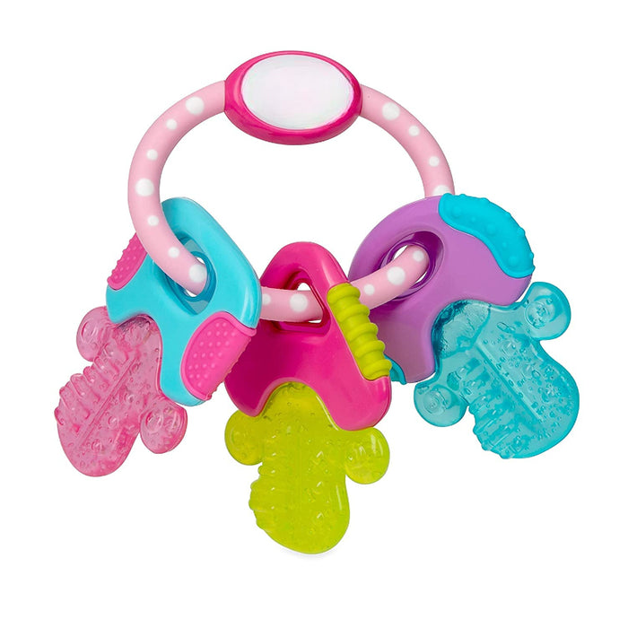 Vibrant Gel Filled Teething Ring For Babies