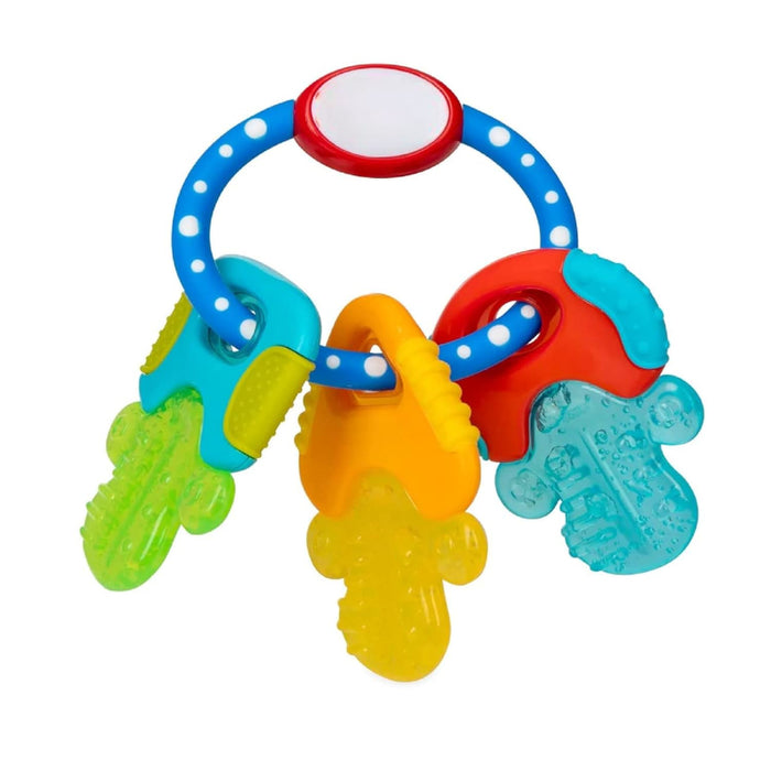 Vibrant Gel Filled Teething Ring For Babies