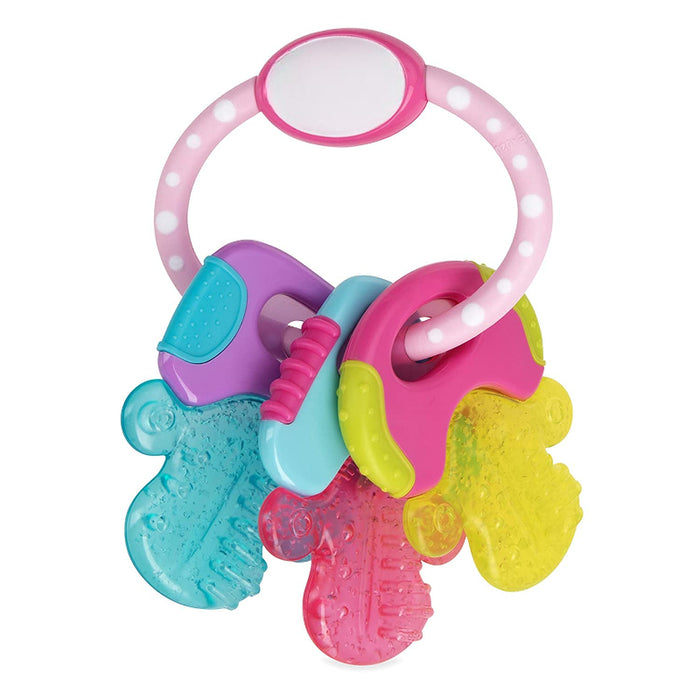 Vibrant Gel Filled Teething Ring For Babies