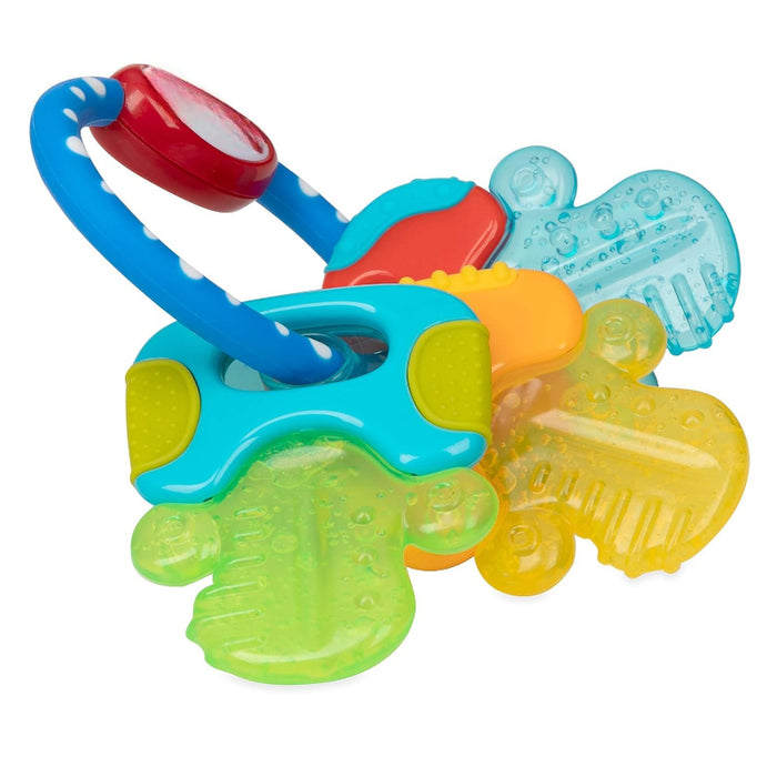 Vibrant Gel Filled Teething Ring For Babies