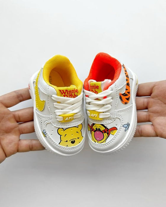 Winnie The Pooh Themed Toddler Sneakers