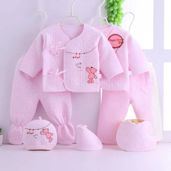 7 Piece Newborn Clothes Set