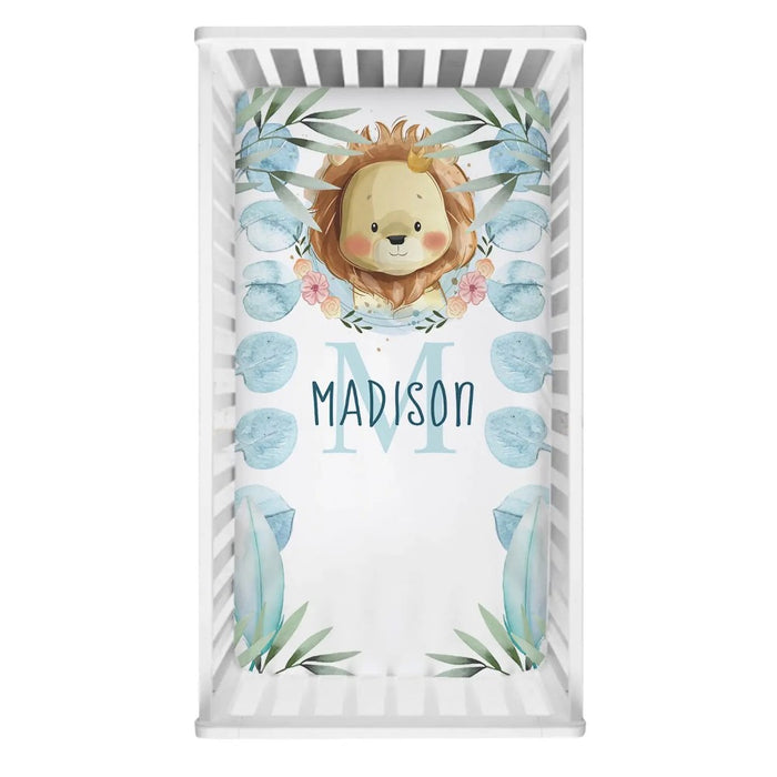 Lion Prince Personalized Name Bedding Set