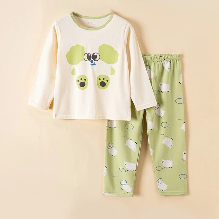 2 Pieces Clothing Autumn Pajama Sets