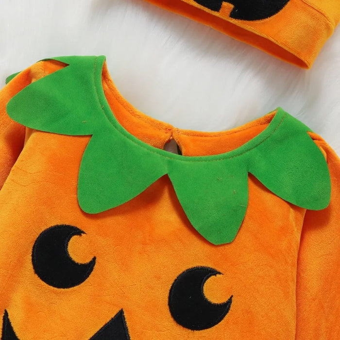 Halloween Pumpkin Costume Jumpsuit