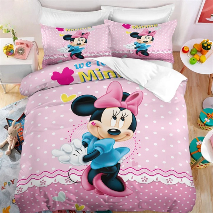 Mickey Minnie Mouse Bedding Set