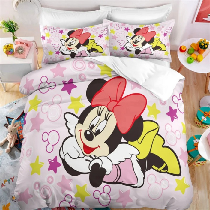 Mickey Minnie Mouse Bedding Set