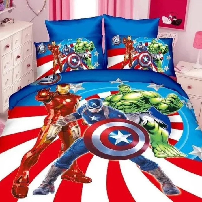 Textile Cars Cartoon Bedding Set