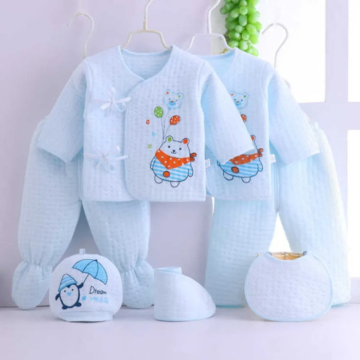 7 Piece Newborn Clothes Set