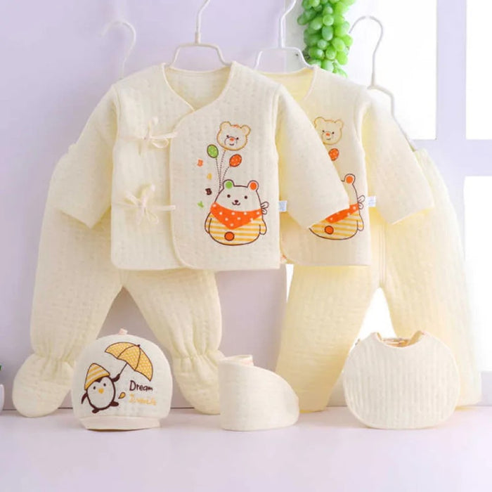 7 Piece Newborn Clothes Set