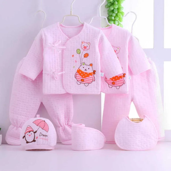 7 Pieces Newborn Clothes Set