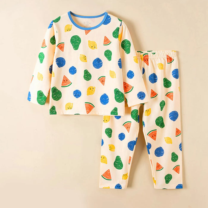 2 Pieces Clothing Autumn Pajama Sets