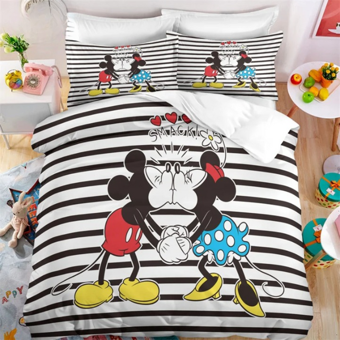 Mickey Minnie Mouse Bedding Set