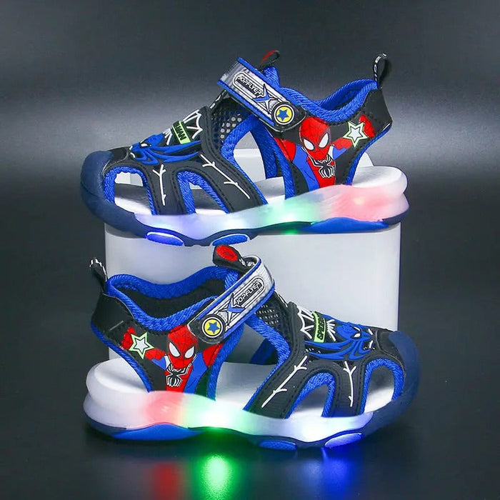 Spiderman LED Light Casual Sandal