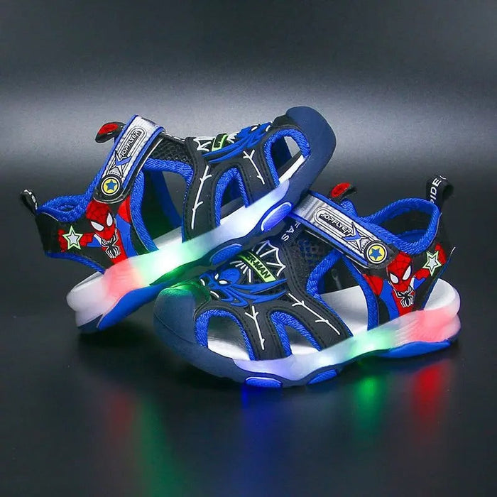 Spiderman LED Light Casual Sandal