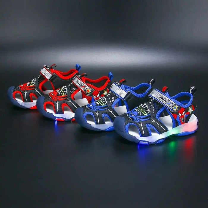 Spiderman LED Light Casual Sandal