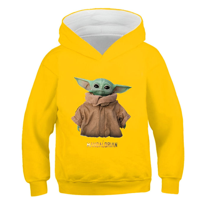 Cartoon Yoda Hoodies