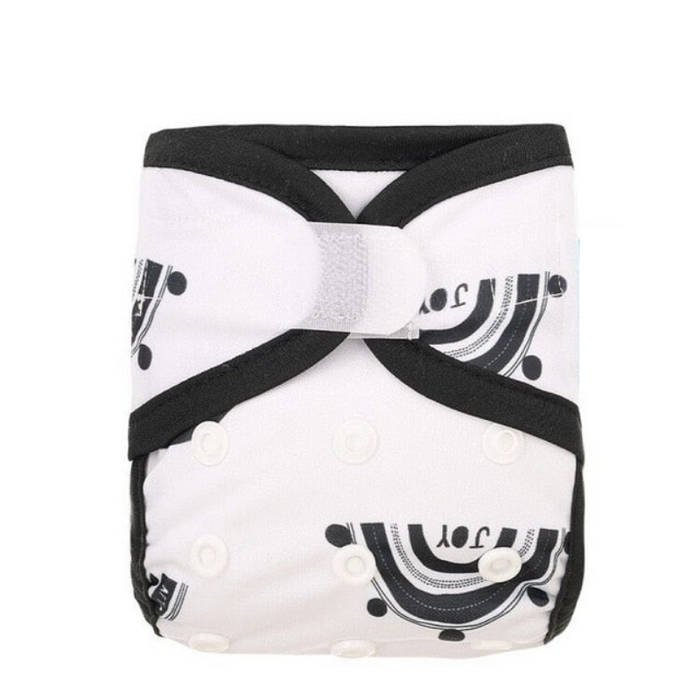 Cloth Diaper Cover With Inserts For 0 to 6 Month Old Babies