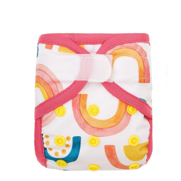 Cloth Diaper Cover With Inserts For 0 to 6 Month Old Babies