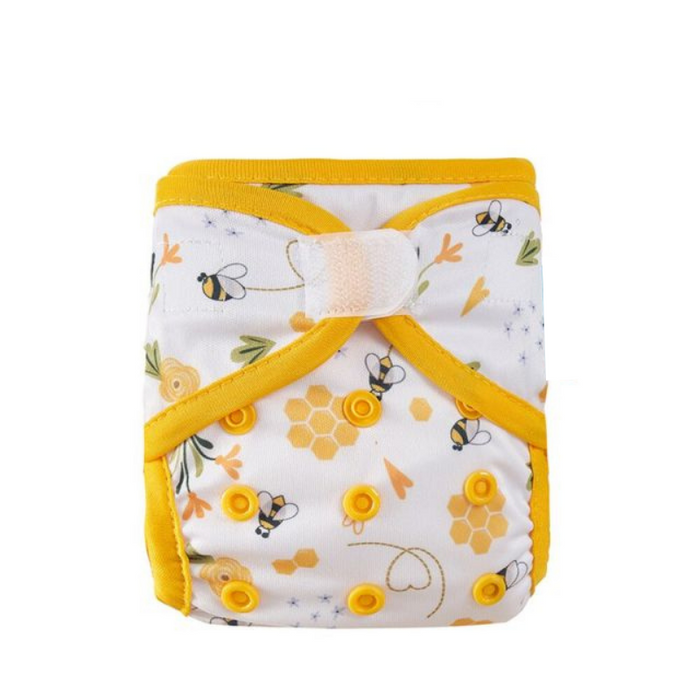 Cloth Diaper Cover With Inserts For 0 to 6 Month Old Babies