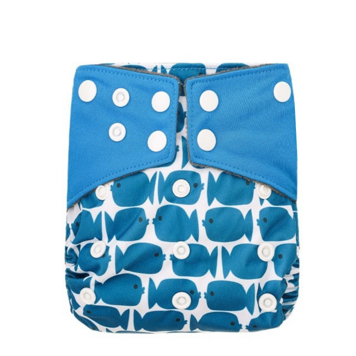 All-In-One Diaper For Heavy Wetter For 6 to 12 Months Old Babies and Toddlers