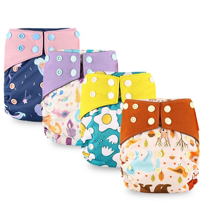 All-In-One Diaper For Heavy Wetter For 6 to 12 Months Old Babies and Toddlers